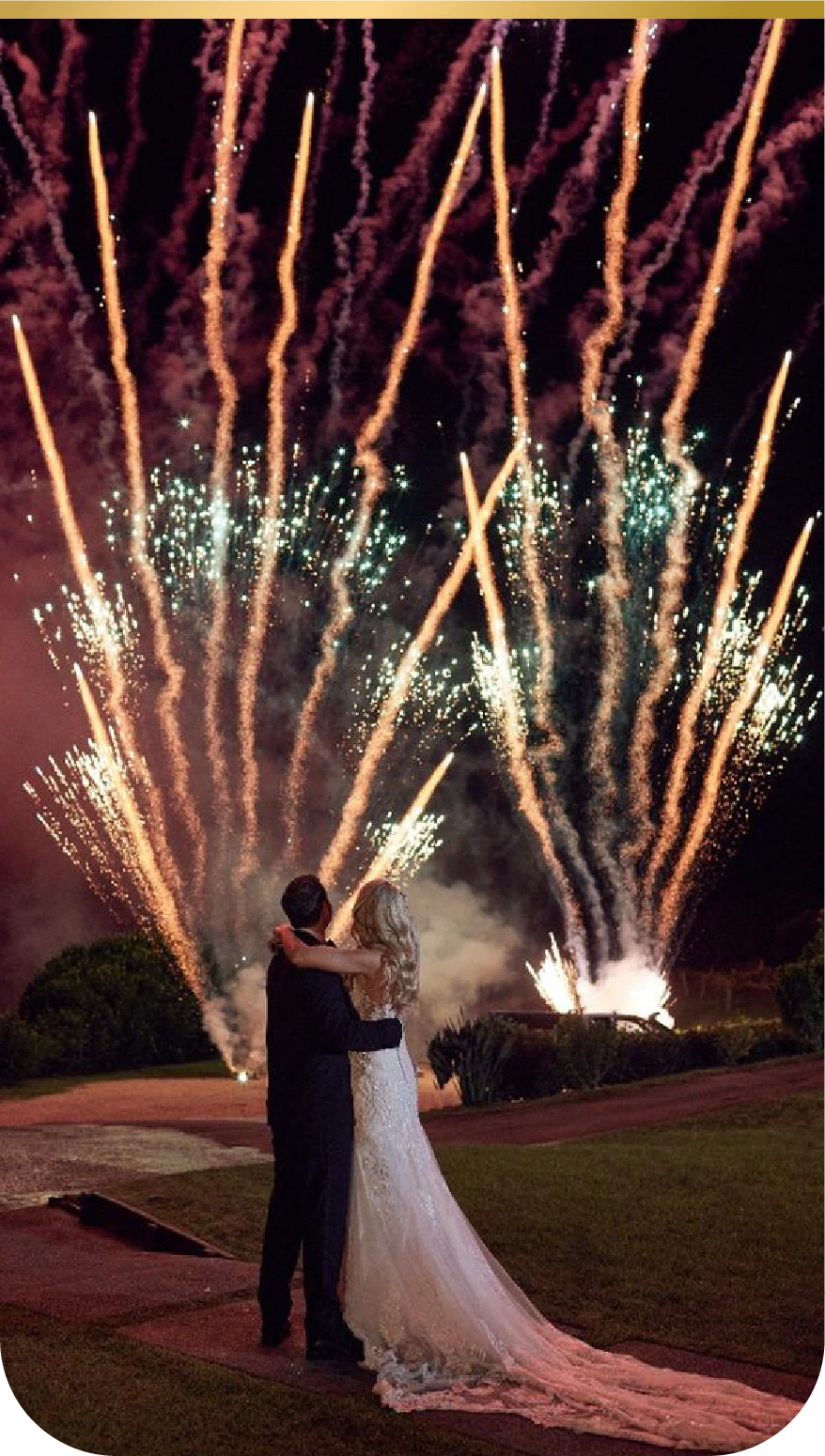Joc de artificii pe cer — exemplu 4