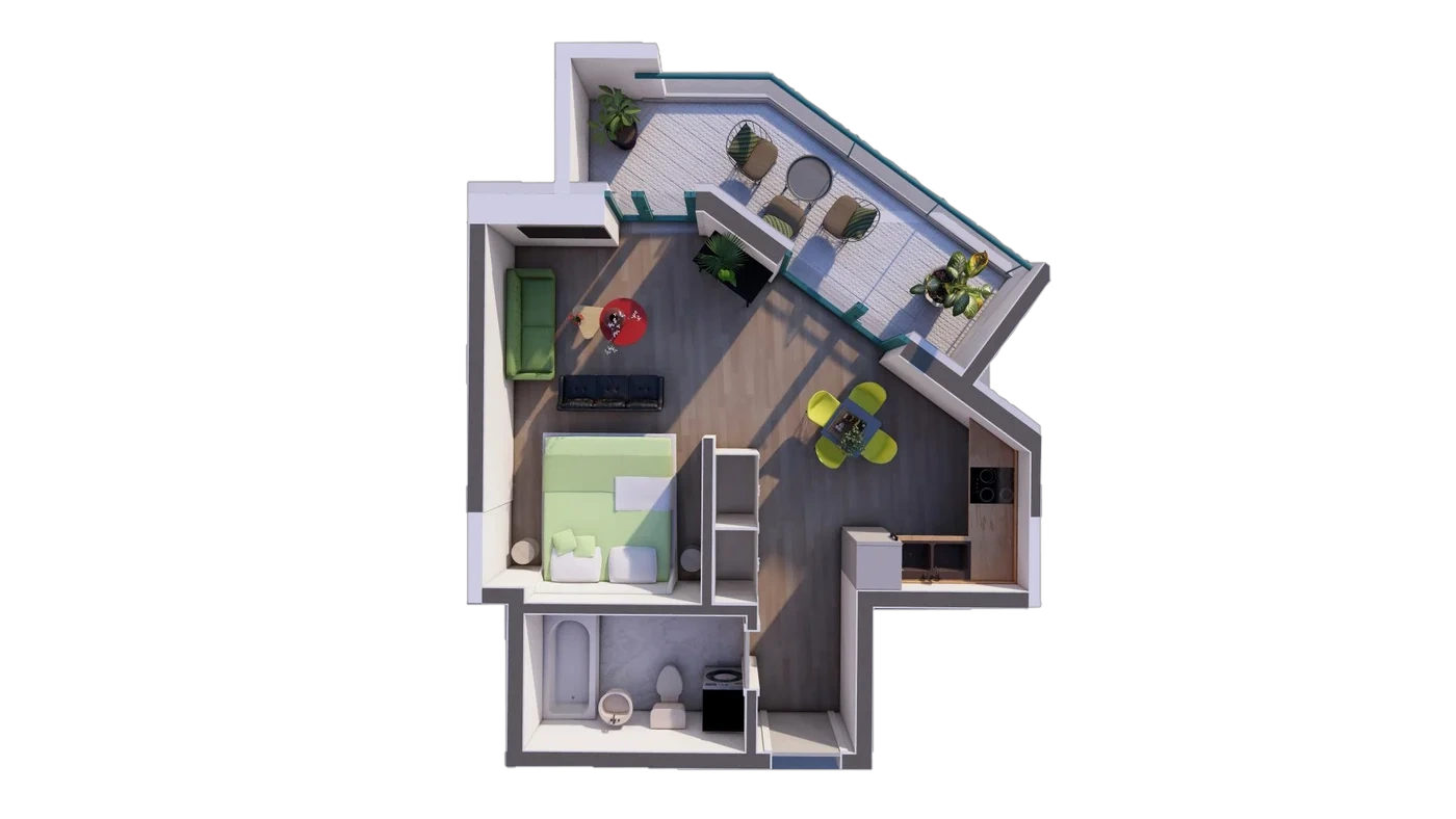 Plan Studio C2 / 103