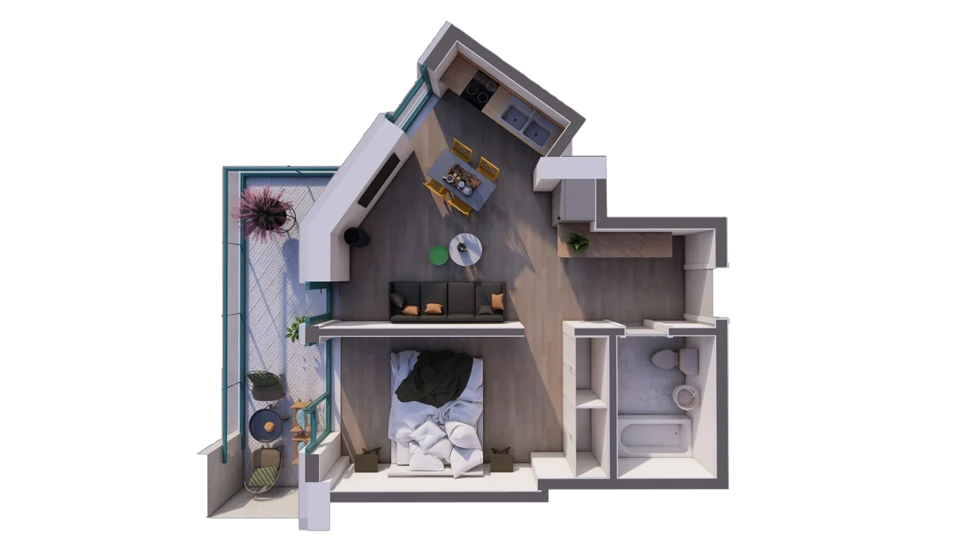 Plan Studio C2 / 57