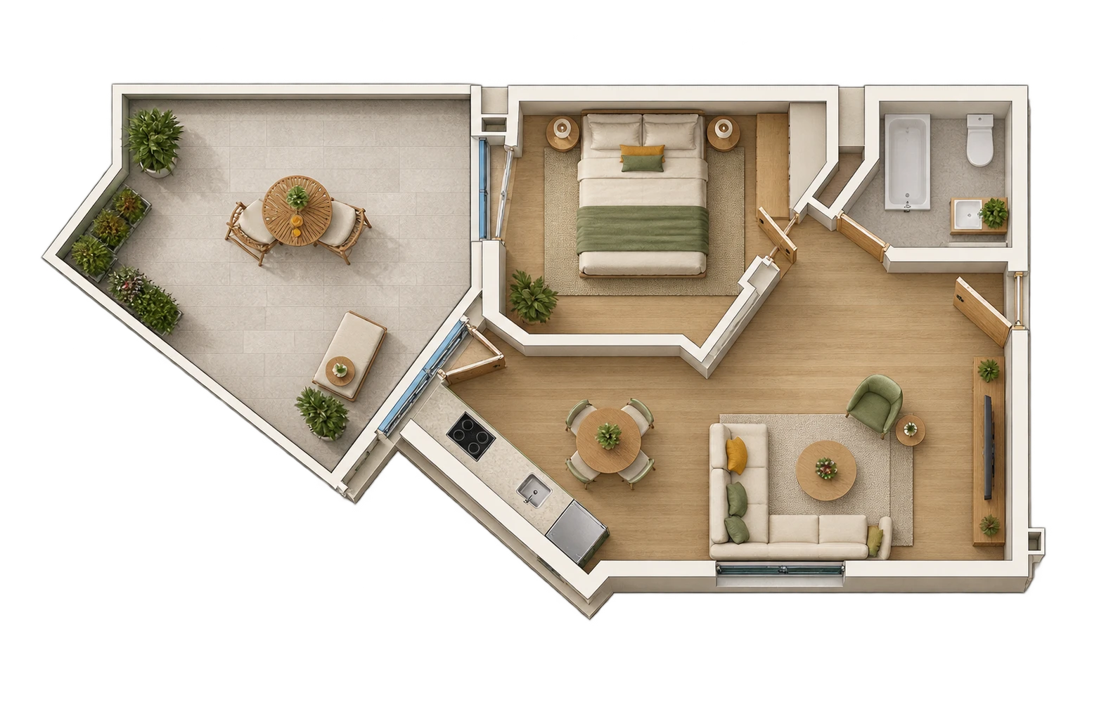 Plan Studio C2 / 72